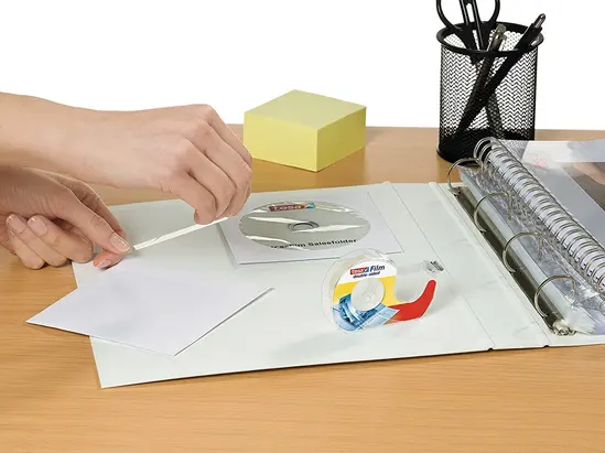 Тиксо двойнолепящо Tesa 12 мм7.5 м - за хартия, картон и снимки