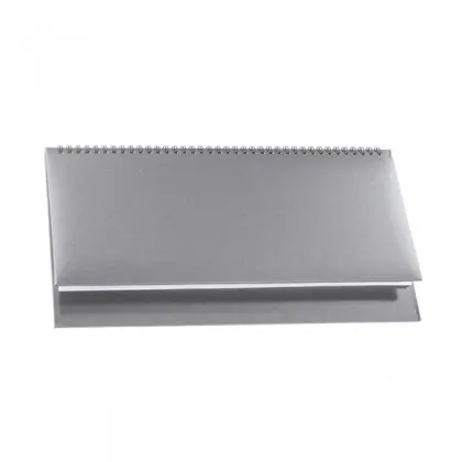 Настолен календар бележник LIGHT- сребрист