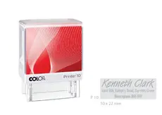 Механизъм COLOP правоъгълен Р10