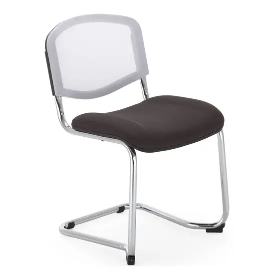 Посетителски стол СЛАВИ- цвят антрацит