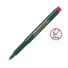 Тънкописец Faber-Castell 1511 червен