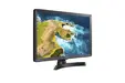 Монитор LG 24TQ510S-PZ, 23.6' WVA, LED, Smart webOS, TV Tuner DVB-T2C S2, 1000:1, Mega DFC, 200cd, 1366x768, AI SOUND, WiFi, HDMI, Bluetooth, USB 2.0, HOTEL MODE, AirPlay, Speaker 2x5W, Black
