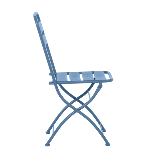 Градински сгъваем стол ЙОЛИ- син