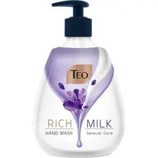 Течен сапун ТЕО Milk Rich Milk Rich Sensual Dahlia помпа, лилав 400 мл