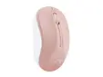 Мишка Natec Mouse Toucan Wireless 1600 DPI Optical Pink-White