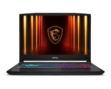 Лаптоп MSI Katana 15 HX B14WEK, i5-14450HX (10C16T 6P+ 4E, up to 4.8Ghz), NVIDIA GeForce RTX 5050 8GB GDDR7 440 AI TOPS, 15.6' QHD (2560x1440) 165Hz, IPS-Level, 16GB DDR5 2x8 5600MHz, 512GB SSD Gen4x4, Intel WiFi 6E, BT5.3, 4 Zone RGB Kbd, NO OS, 2.4kg