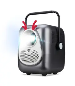 Мултимедиен проектор AOPEN Projector QF23s (Grey), LCD, LED Light Source, Full HD (1920x1080), 250 ANSI Lumens (6500 LED Lumens), 1000:1, Auto Focus, HDMI 2.0, HDMI 2.0 (HDCP) x 1, USB (Type A 2.0) x1 share output port, Speakers 2x3W,  (V 5.4, BT In/Out),