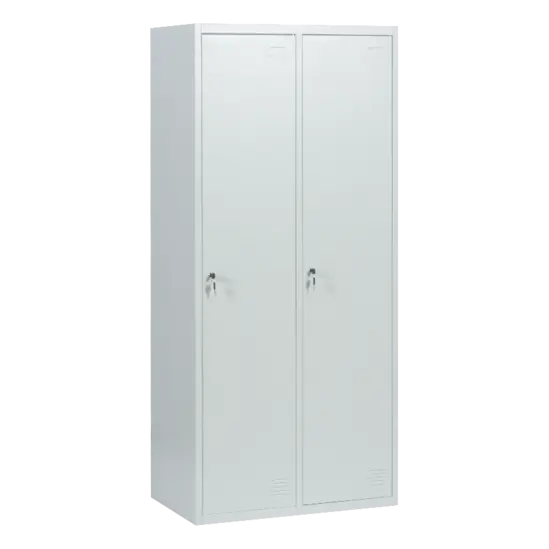 Метален гардероб BTL K с 2 отделения 183х81х50 см- затворен, сниман отпред