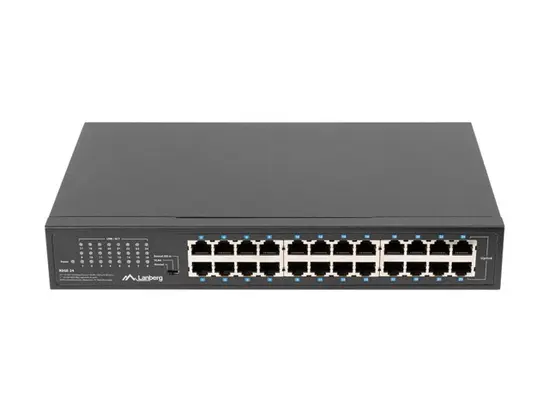Комутатор Lanberg switch rsge-24 24x 1GB unmanaged gigabit ethernet rack 19'