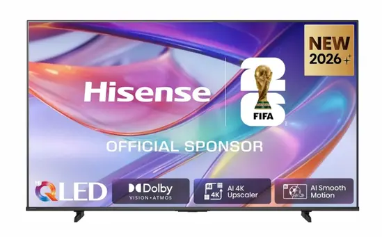 Телевизор Hisense 55" E7S, 4K Ultra HD 3840x2160, QLED, Quantum Dot, HDR 10+, HLG, Dolby Vision, DTS Virtual X, Smart TV, WiFi, Light Sensor, BT, Anyview Cast, 3xHDMI, 2xUSB, LAN, CI+, DVB-T2/C/S2, Black
