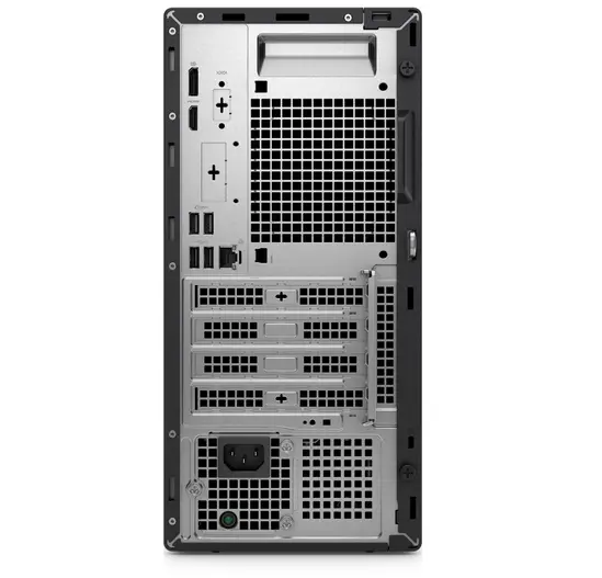 Настолен компютър Dell Pro Tower QCT1255, AMD Ryzen 7 PRO 8700G (16 TOPS NPU, 8 cores, up to 5.1GHz), 16 GB: 2 x 8 GB, DDR5, up to 4800 MTs, 512GB SSD, Integrated Graphics, 8x DVD+-RW, Bulgarian Keyboard&Mouse, 180W, Ubuntu, 3Y PS