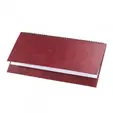 Настолен календар бележник NUVOLA- червен цвят