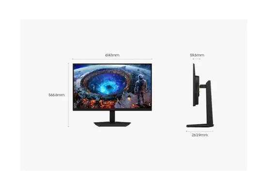 Монитор Samsung 27'' LS27HG806SU Odyssey IPS G8 5K 5120 x 2880 180Hz / QHD 360Hz Black + Logitech G102 Mouse, Lightsync RGB, 8000 DPI, 6 Programmable Buttons, Black