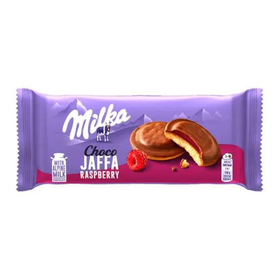 Бисквити Milka Jaffa 128 гр