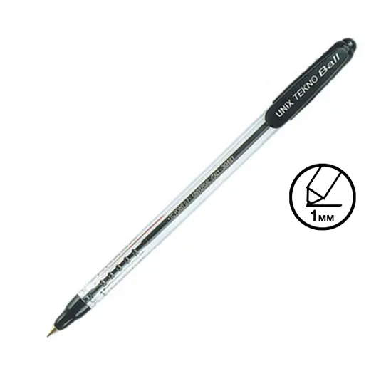 Химикалка Tekno Ball черна