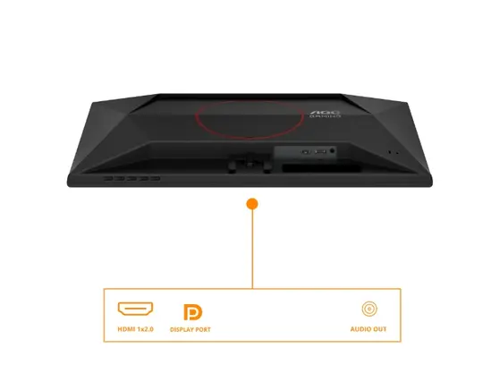 Монитор AOC 25G42E, 24.5' Fast IPS WLED, 1920x1080@180Hz, 1ms GtG, 0.5ms MPRT, 300cd m2, 1000:1, 80M:1, Adaptive Sync, FlickerFree, Low Blue Light, Tilt, HDMI, DP