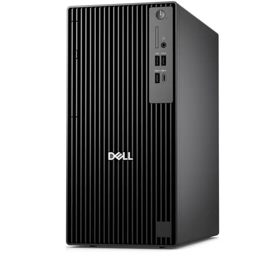 Настолен компютър Dell Pro Tower Plus QBT1250, Intel Core Ultra 7 265 (13 TOPS NPU, 20 cores, up to 5.3GHz), 16GB: 1 x 16GB, DDR5, up to 5600 MTs, 512GB SSD, Integrated Graphics, 8x DVD+-RW, Bulgarian Keyboard&Mouse, 260W, Ubuntu, 3Y PS