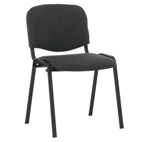 Посетителски стол Gen40 дамаска- цвят графит