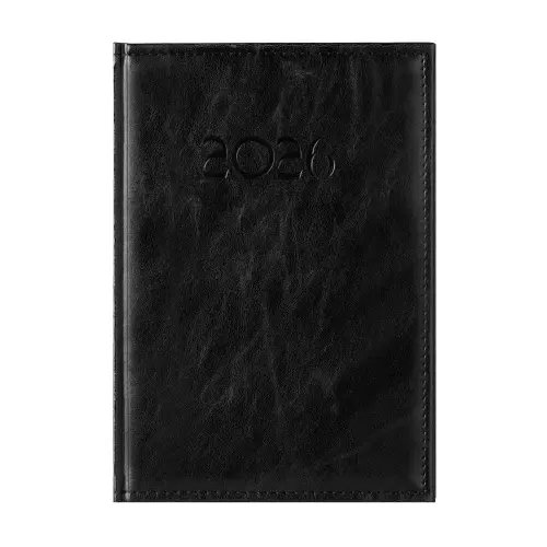 Календар - бележник ВИХРЕН B5-черен цвят корица