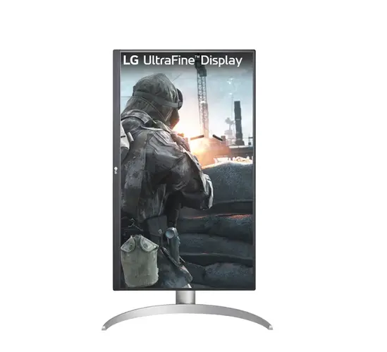Монитор LG 27UP650K-W, 27" UHD 4K IPS AG, DCI-P3 95%, UltraFine, 5ms, 1200:1, Mega DFC, 400 cd/m2, 3840x2160, HDR 10, VESA Display HDR 400, HDMI, DisplayPort, Headphone out, Height Adjustable,Pivot Tilt, Reader Mode