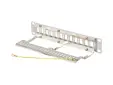 Пач панел Lanberg patch panel blank 12 port 1U 10' ftp for keystone modules grey v2