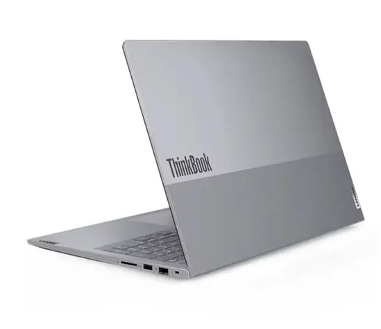 Лаптоп Lenovo ThinkBook 16 G8 Intel Core Ultra 5 135H, 14C (up to 4.6GHz, 18MB), 16GB SODIMM DDR5-5600, 1TB SSD, 16" WUXGA (1920x1200) IPS AG, Intel Arc Graphics, FHD&IR Cam, Backlit KB, WLAN, BT, FPR, 4 cell, DOS, 3Y Onsite