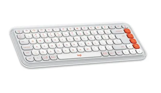 Клавиатура Logitech Pop Icon Keys - White - US INT'L - BT - NA - INTNL-973