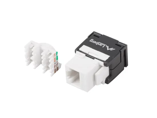 Конектор Lanberg keystone toolless module RJ45 180° UTP CAT.5e