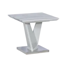 Холна маса ВЕЛИЯНА- сив цвят, тип мрамор