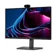 Монитор Dell P2426HEV, 23.8" Webcam Monitor, IPS Anti-Glare, 5ms, 120 Hz, 1500:1, 300 cd/m2, FHD 1920x1080, 99% sRGB, HDMI, Display Port, USB-C Hub, RJ45, Webcam, KVM Switch, PD 90W, Height Adjustable, Pivot, Swivel, Tilt, Black