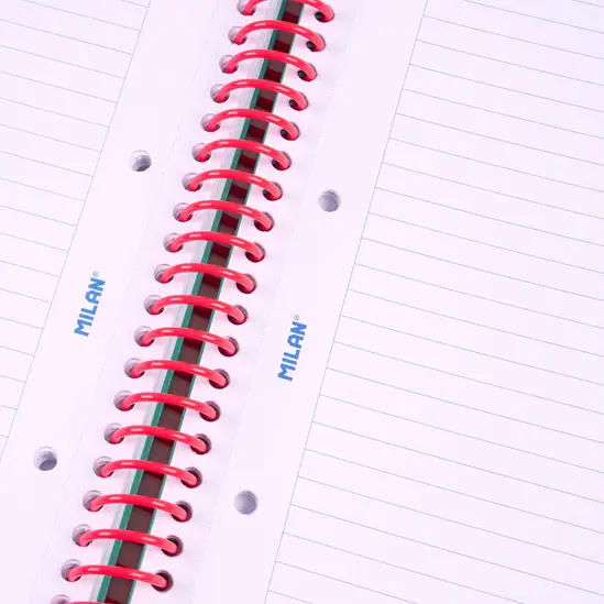 Тетрадка спирала А4 Nata Milan 80 л 3 броя