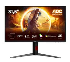 Монитор AOC Q32V4, 31.5" IPS WLED, 2560x1440@75Hz, 4ms GTG, 250cd/m2, 1000:1, 20M:1 DCR, Adaptive Sync, FlickerFree, Low Blue Light, 2Wx2, Tilt, HDMI, DP