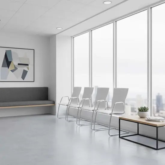 Посетителски стол ATHENA - 4 стола в стая