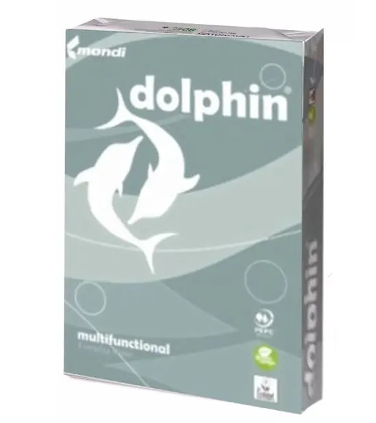 Пакет Копирна хартия DOLPHIN EVERYDAY A4 80 гр. 500 л- сниман отблизо