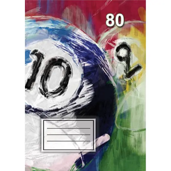 Тетрадка телчета А4 80 л