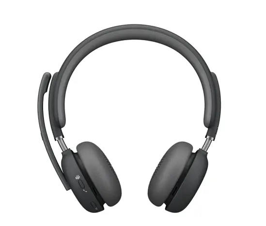 Слушалки Logitech Zone Wireless 2 Headset, Teams - GRAPHITE
