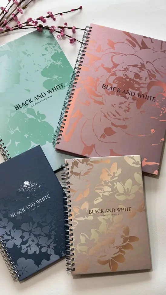 Тетрадка спирала А4 Black&White 200 л