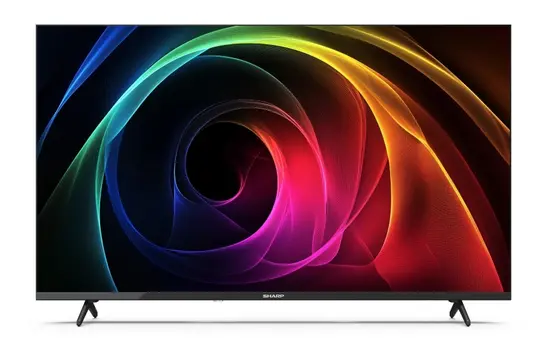 Телевизор Sharp 40HA1205E, 40" LED  TV, FULL HD 1920x1080,Frameless, DVB-TT2CSS2, Active Motion 100, 1 000 000:1, Speaker 2x8W, Dolby Digital Plus, 3xHDMI, CI+, 2xUSB , HEVCH.265 (10-bit), MPEG4H.264, 2 pole Stand