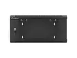 Комуникационен шкаф Lanberg rack cabinet 19' wall-mounted 4U 600 fast assembly (flat pack) black
