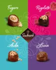 Бонбони Suchard фигаро 276 гр