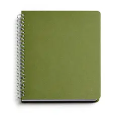 Календар бележник САТУРН- зелен цвят