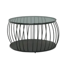 Холна маса ДАЛИЯ- черен цвят