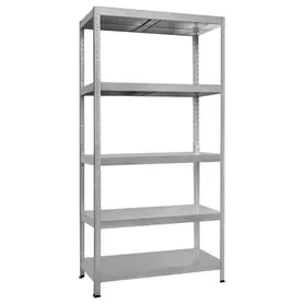 Снимка отпред: Метален стелаж PMT с размери 200x120x60 см