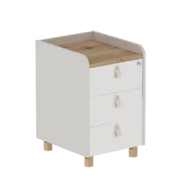 Контейнер с 3 чекмеджета със заключване KS01