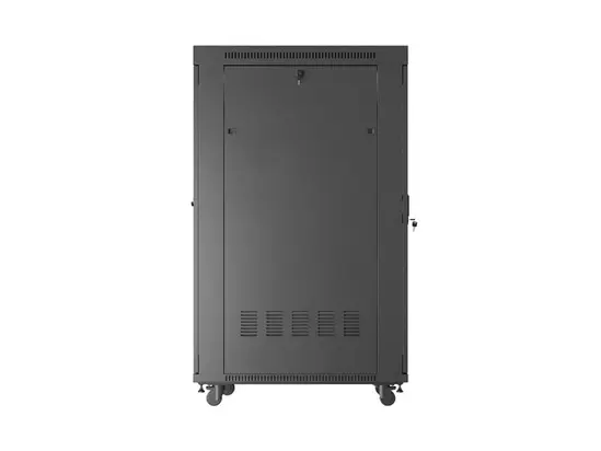 Комуникационен шкаф Lanberg rack cabinet 19' free-standing 32U600X1000 (FLAT PACK) with mesh door LCD black