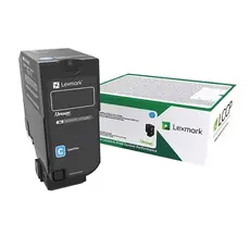 Консуматив Lexmark CS727de728deCX727de Standard Standard Cyan Return Programme Toner Cartridge