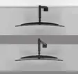 Стойка Neomounts Next Core Desk Mount 1 Ultra Wide Curved screen (topfix clamp & grommet)