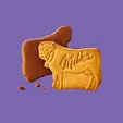 Бисквити Milka крава 120 гр