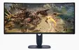 Монитор Dell Alienware AW3425DWM, 34' Curved WQHD LED AG 21:9, VA, 1ms GTG, 3000:1, 400 cdm2, 3440x1440, 180 Hz, 95% DCI-P3, HDR, VRR, AMD FreeSync, VESA AdaptiveSync, HDMI, DP, USB 5Gbps, PIP, PBP, Height Adjustable, Pivot, Tilt, Black