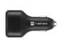 Зарядно устройство Natec Coney 2xUSB, 1xUSB-C Quick charger 84W Black